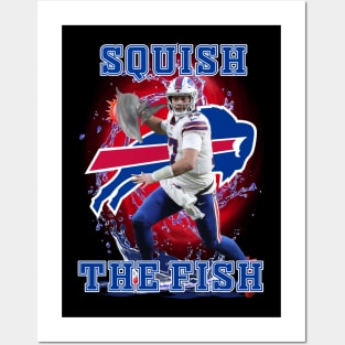 Squish the Fish Posters and Art